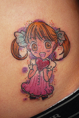 女の子